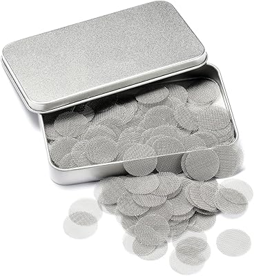 200 pièces d'écrans tubulaires écran tubulaire métallique 100% en acier inoxydable