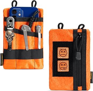 Pochette viperade ve1-p edc organisateur de poche avec compartiment sac à