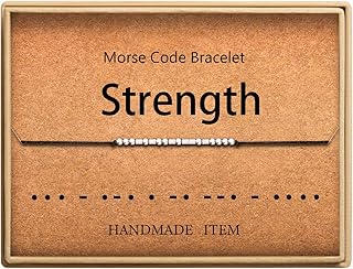 Cadeau personnalisé pour les femmes, bracelet drôle en code morse pour les femmes