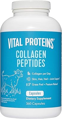 Supplément de pilule de collagène vital proteins (type i 3) 360 capsules