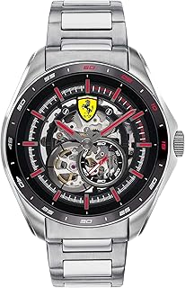 Montre pour homme à cadran noir et bracelet en acier inoxydable - 830689