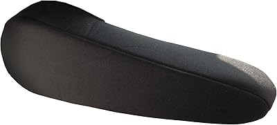 Housse d'accoudoir en tissu semi-universel noir de fh group, 1 paire, fh1051black
