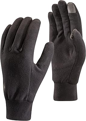 Gant en laine léger unisexe black diamond (paquet de 1)