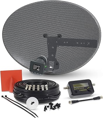 Ensemble d'antennes paraboliques ssl zone 1 pour sky/freesat/astra/pulsat/hotbird/full hd, nouvelle antenne parabolique mk4