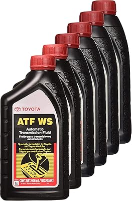 Huile pour transmission automatique toyota, 00289-atfws (500 ml) - paquet de 6