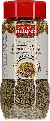 Graines de fenouil entières nature's choice - 100 grammes