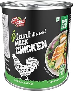 Alternative végétarienne au poulet desi treat, 800 g | fabriqué avec des produits