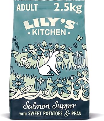 Nourriture sèche pour chiens super adultes au saumon lily's kitchen - 2,5 kg