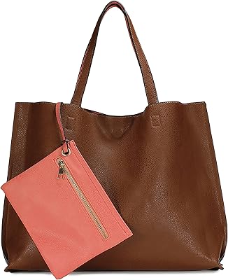 Sac réversible pour femme scarleton - sacs en cuir et sacs à main
