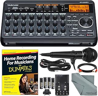 Tascam dp-008ex poche numérique 8 pistes et ensemble de luxe avec guide des musiciens, enregistrement à domicile + microphone à main + tissu fibertec et plus encore. Trouvez tout ce dont vous avez besoin sur Diaytar Sénégal