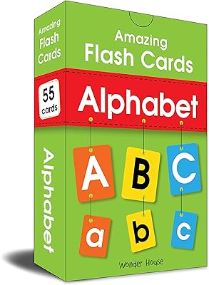 Amazing flash cards alphabet : développement précoce des tout-petits d'âge préscolaire (55 cartes). Le e-commerce qui respecte votre pouvoir d'achat : Diaytar