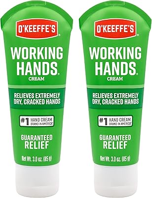 Crème pour les mains o'keeffe's working hands, soulage et répare les mains très