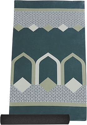 Tapis de prière confortable sabre "abu dhabi", épaisseur 8 mm, en mousse à