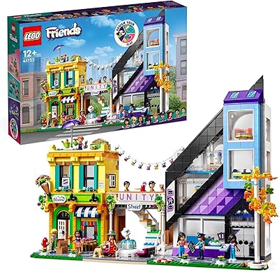 Lego friends 41732 ensemble de construction de magasin de fleurs et de design