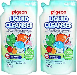 Recharge de détergent liquide bigen, 650 ml (paquet de 2)
