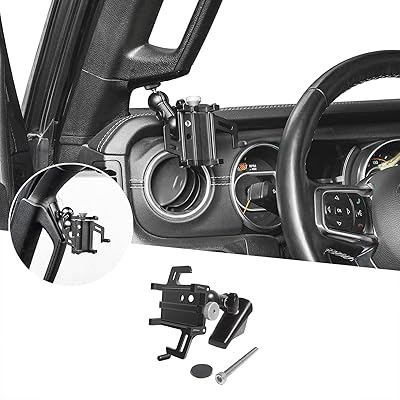 Support de téléphone portable réglable anti-secousse hoolecar pour jeep wrangler jl jlu