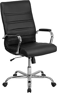 Flash furniture whitney chaise de bureau à dossier haut - bureau pivotant