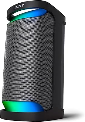 Haut-parleur bluetooth sony srs-xp500 avec son puissant, éclairage et batterie de 20 heures