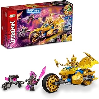 Lego ninjago guys golden dragon 71768 ensemble de jouets de construction de moto