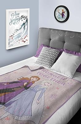 Couverture pour bébé disney la reine des neiges toutes saisons, super douce, résistante