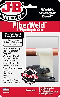 Fiberweld pipe repair wrap 2 x 48" - adhésif pour fibre de verre