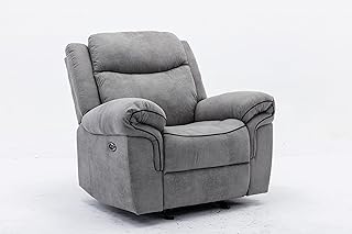 Chaise vibrante et chaise à bascule pour massage et chauffages électriques en cuir