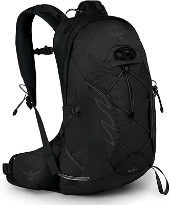 Sac à dos de randonnée osprey talon 11 pour hommes, noir furtif