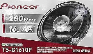 Haut-parleur de voiture 2 voies pioneer ts-g1610f 16 cm 280 w