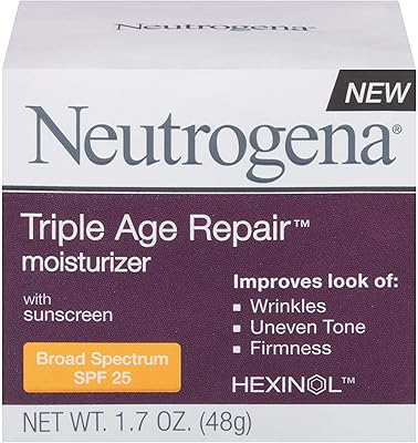 Neutrogena triple age therapy crème hydratante avec écran solaire fps 25