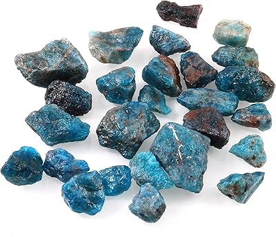 Pierre précieuse d'apatite brute naturelle rr pour le traitement à partir de pierres