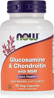 Now foods glucosamine et chondroïtine avec msm, 90 gélules, 200 g