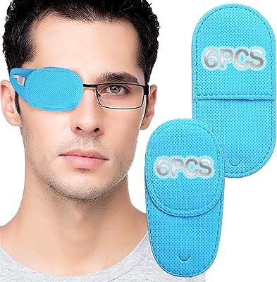Patchs oculaires pour adultes et enfants de vision 12 pièces pour lunettes traiter