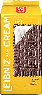 Bahlsen biscuits au lait et crème fourrés délicieusement de leibniz - 190 g