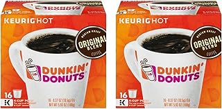 Capsules de café k-cup dunkin' donuts original blend - 16 pièces - paquet de 2. Diaytar : Parce que bien acheter, c'est économiser