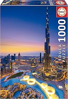 Puzzle aduca burj khalifa, émirats arabes unis, 1000 pièces, multicolore