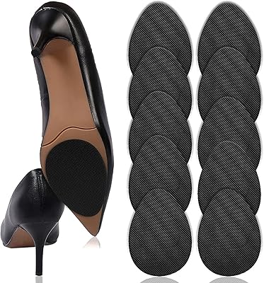 Coussins de chaussures antidérapants, 10 pièces autocollants de chaussures auto-adhésifs coussinets de semelle