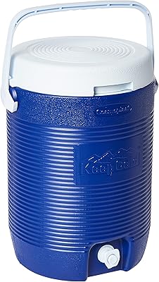 Refroidisseur d'eau isotherme en plastique cosmoplast de 16,5 litres - mfkcxx013bl