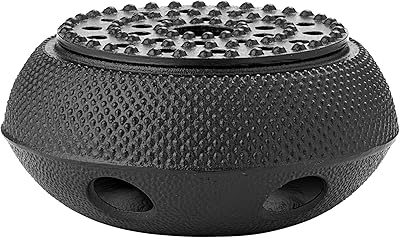 Théière old dutch international noir mat 6 pouces, chauffage tetsubin en fonte 5,7