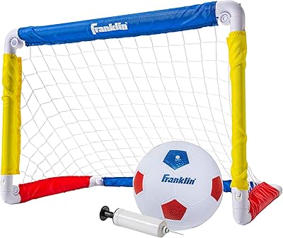 Ensembles de mini buts de football franklin sports pour enfants jardin + filet