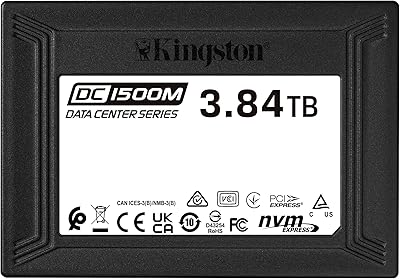 Kingston dc1500m u.2 nvme -sedc1500m 3840g