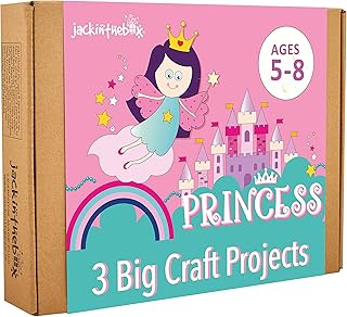 Jeu de princesse - kit d'art et d'artisanat pour filles | 3 activités