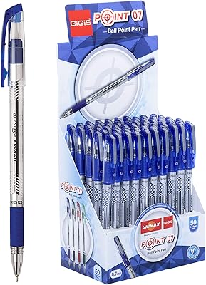 Stylo à bille gigis point 7 0,7 mm, 1 x boîte de 50