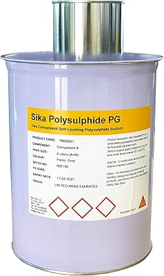 Sika peg, gris, polysulfate auto-texturé à 2 composants pour joint de dilatation horizontal