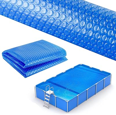 Couverture à bulles isolée pour spa couverture solaire flottante de chauffage