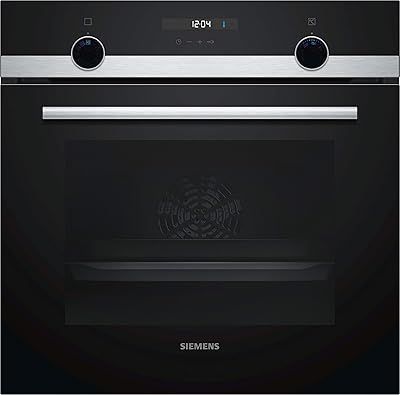 Four électrique encastrable siemens 60 cm avec ventilateur 66 litres, conception technique allemande