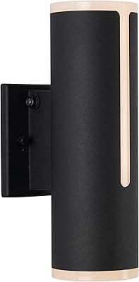 Lampe led d'extérieur compacte artika linea par out-lin-c1, noir
