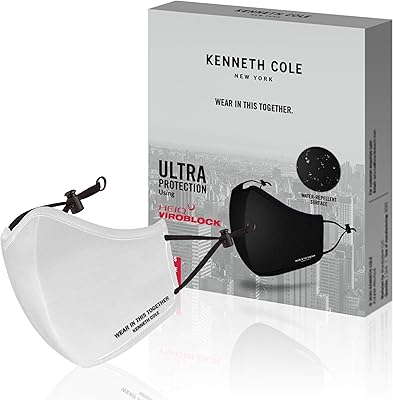 Masque facial en néoprène kenneth cole avec bloc heiq v et température intelligente