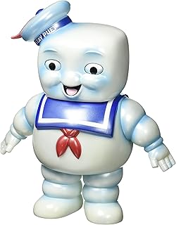 Figurine en vinyle hikari sofubi deluxe de ghostbusters marshmallow man stay puft