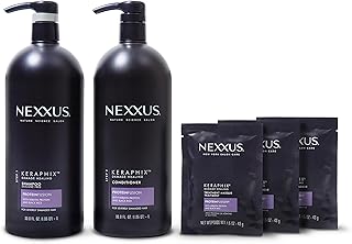 Shampoing après-shampooing et 3 masques nexus kerafix pour le traitement des cheveux