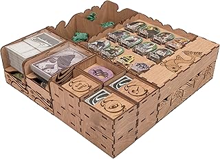 Organisateur en bois smonex compatible avec le jeu de base unfathomable